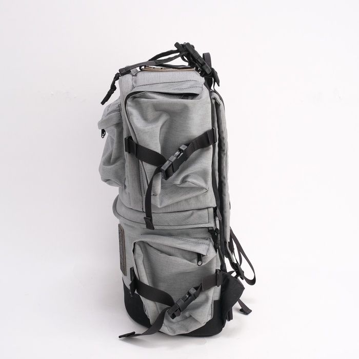 【中古】(ラムダ) lamda カメラバックパック リュック グレー
