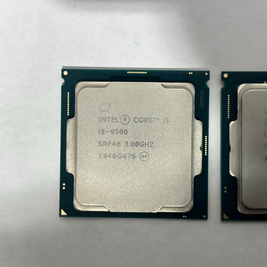 2個】Core i5-9500 第9世代 CPU 動作良好 Intel - メルカリ