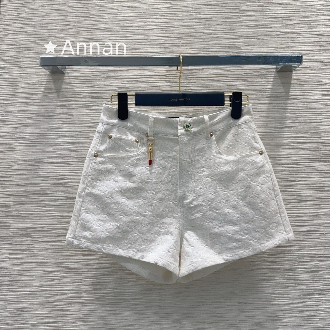 超極SSS美品 良品新品 LV LOUIS VUITTON ルイヴィトン ショートパンツ ハーフパンツ レディース