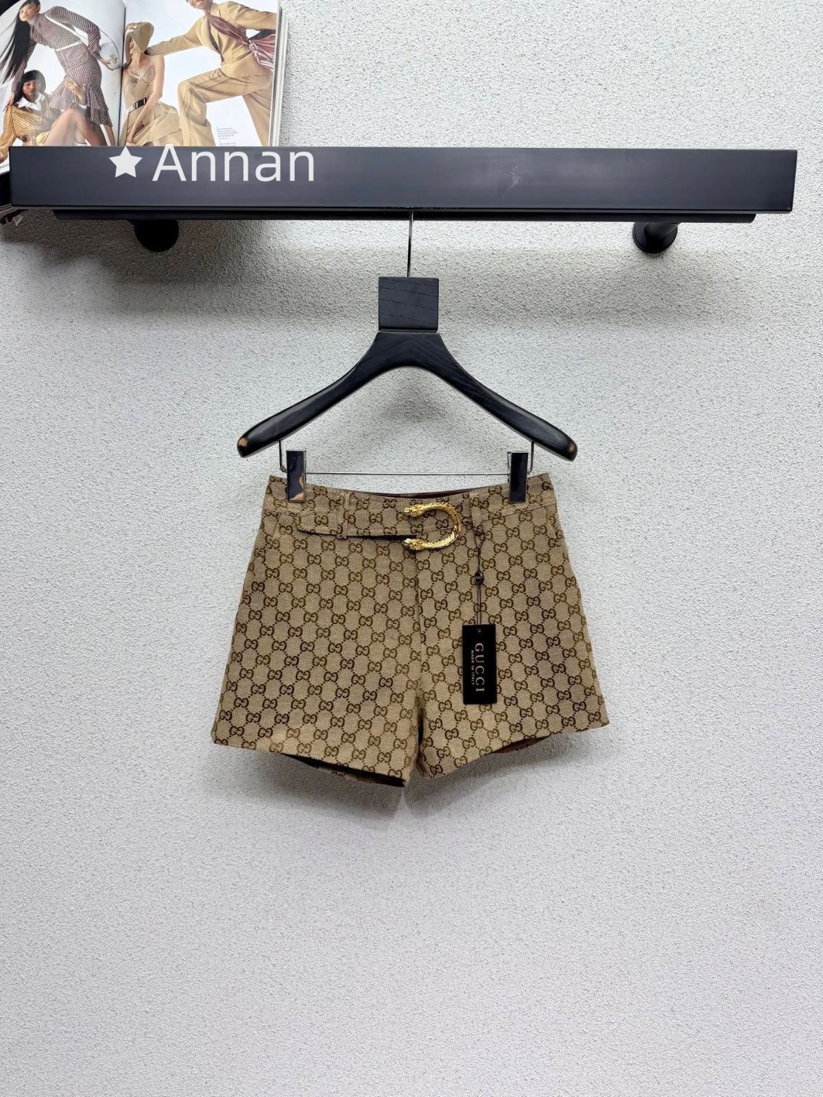 美品★ 新品 GUCCI グッチ ショートパンツ ハーフパンツ レディース