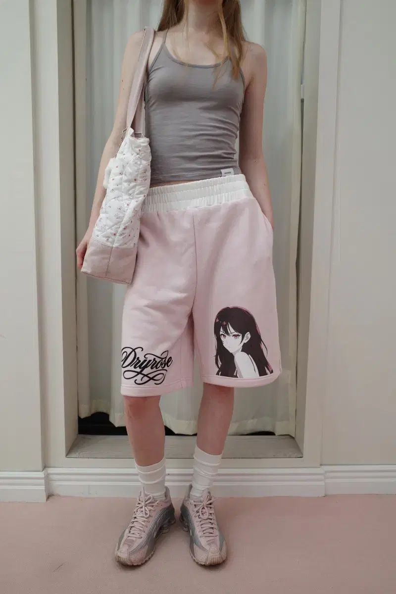 DRYROSE あんさんぶるスターズ!!キャラクター バミューダ パンツ ピンク
