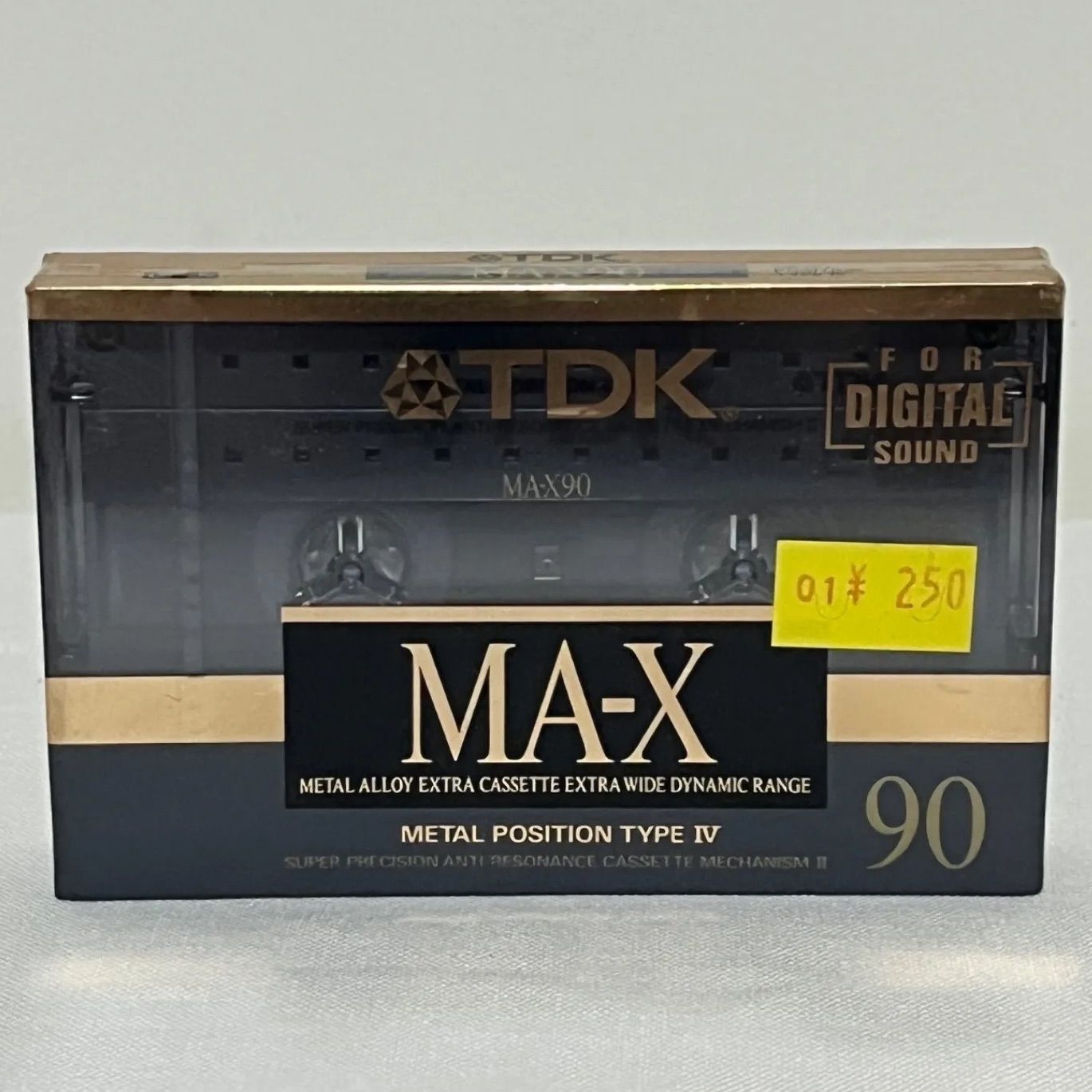 TDK カセットテープ MA-X 90 l Position 未開封】TDK MA-X 90 METAL POSITION メタルポジション カセットテープ