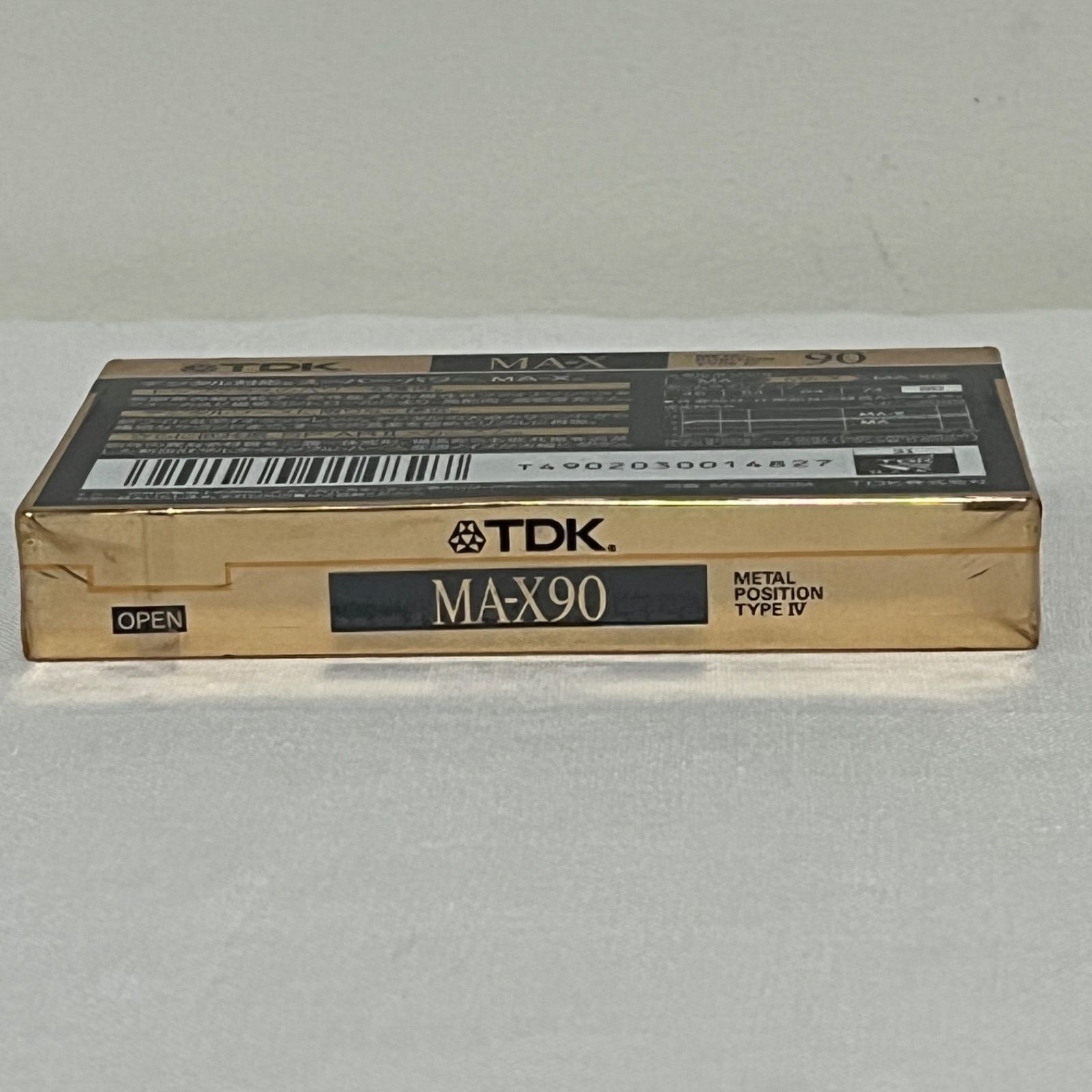 未開封】TDK MA-X 90 METAL POSITION メタルポジション カセットテープ