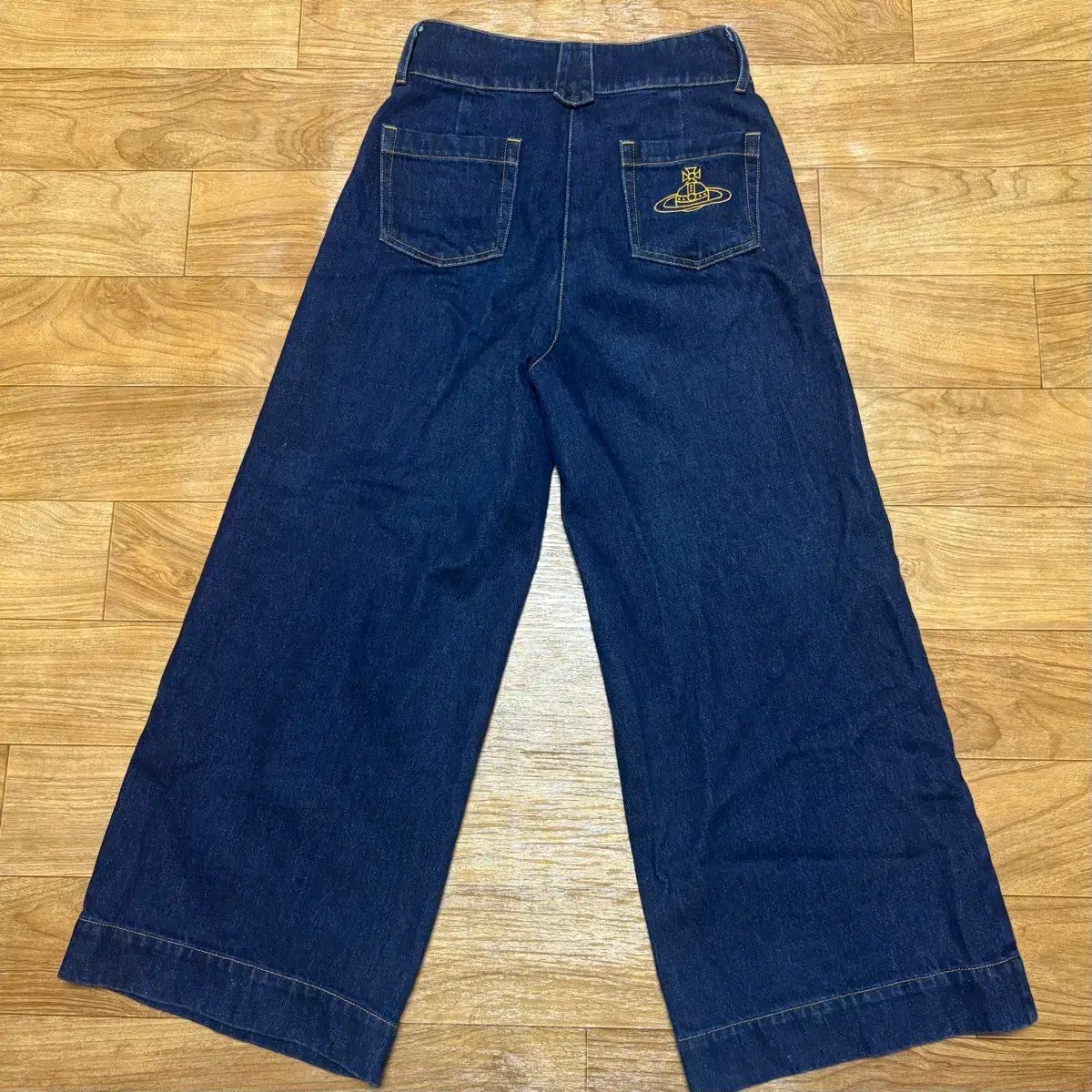 正規品) VIVIENNE WESTWOOD ヴィヴィアン・ウエストウッド ワイド デニム パンツ