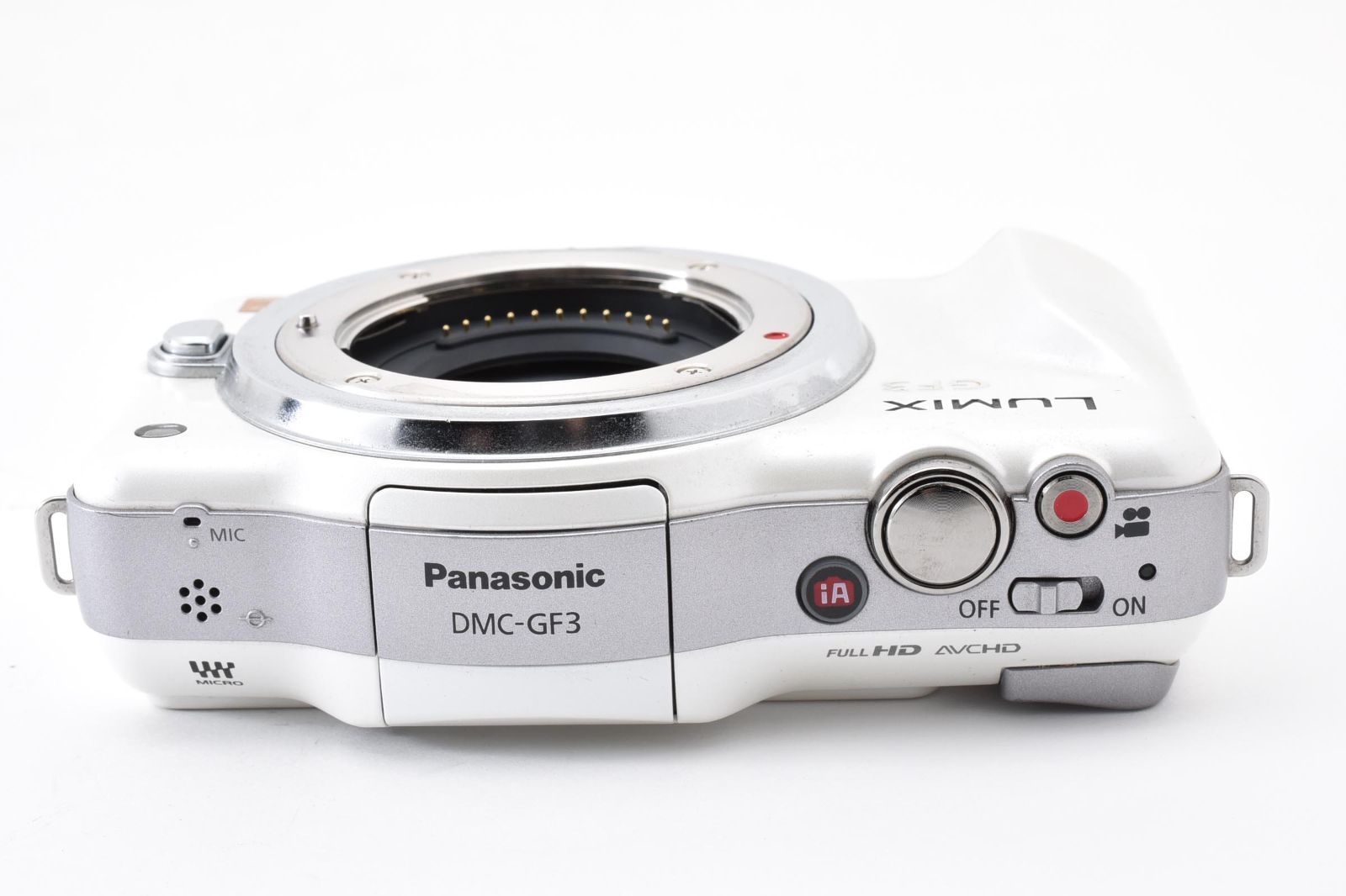 ☆美品☆ Panasonic ミラーレス一眼カメラ LUMIX GF3 本体のみ