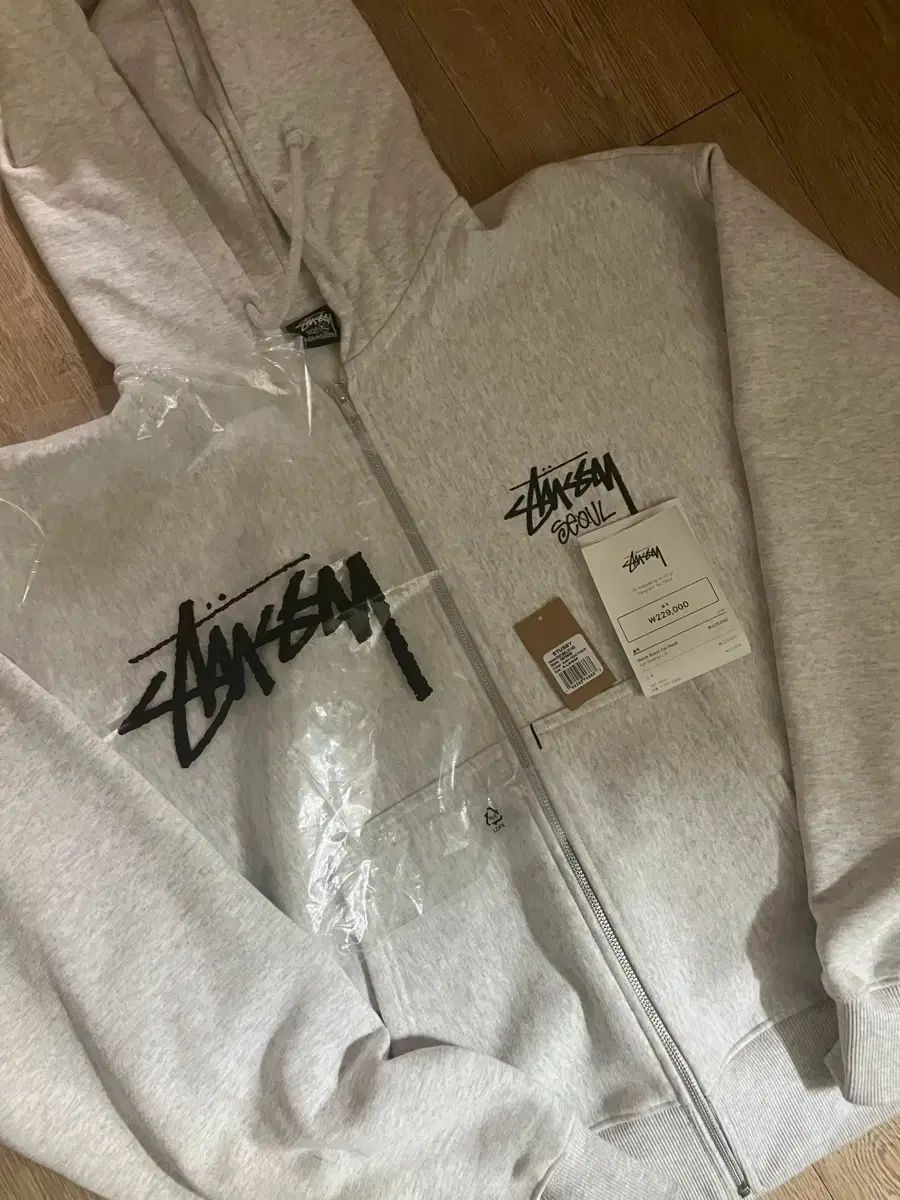 17 STUSSY ソウル WHO ジップアップ XL 新品
