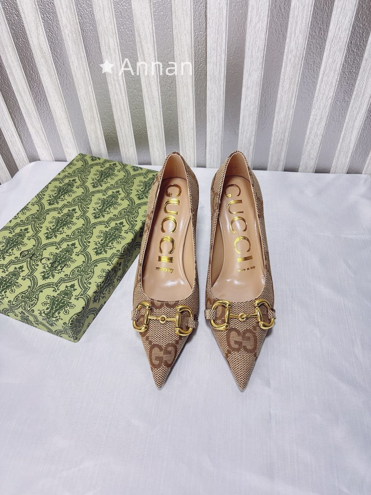 状態良 新品！新品 GUCCI グッチ ハイヒール レディース