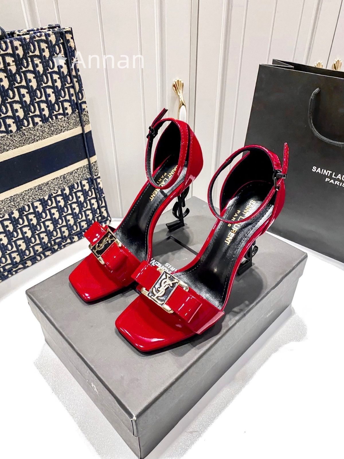 高級 人気商品新品 YSL YVES SAINT LAURENT イヴ サンローラン ハイヒール レディース
