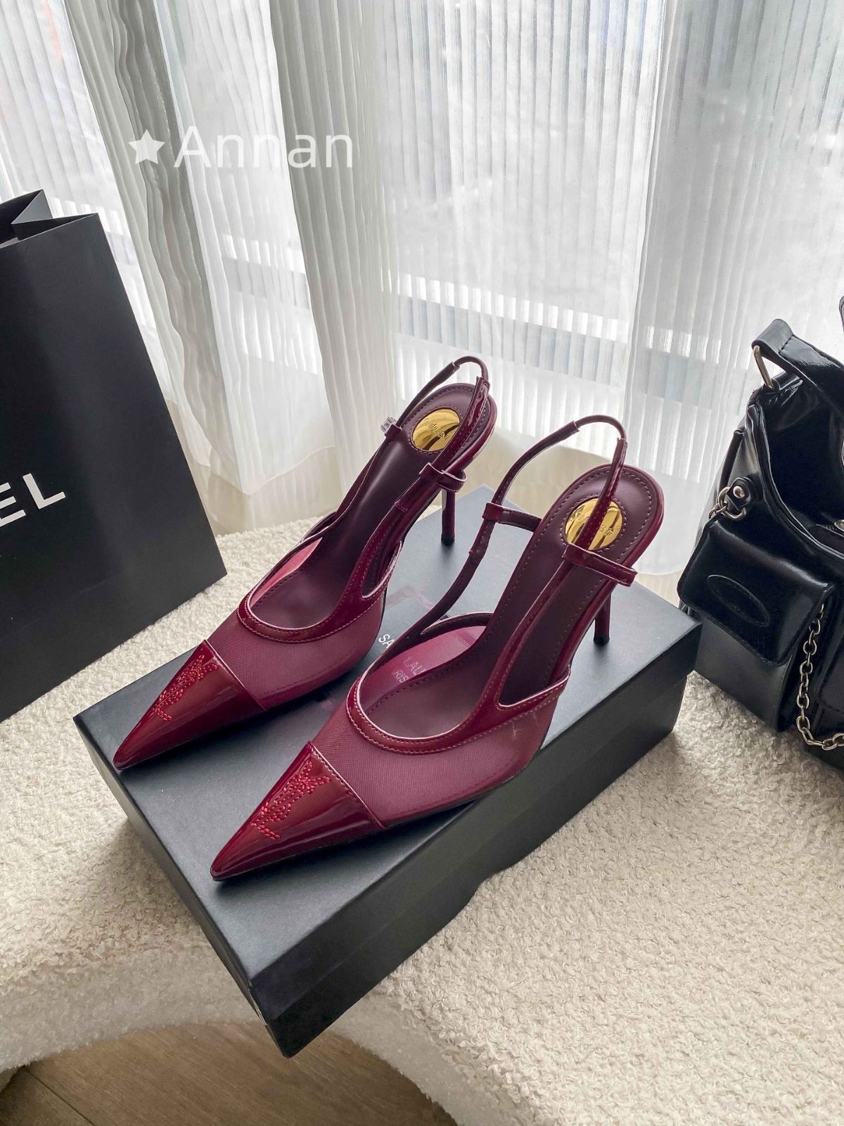 限定品★★ 新品 YSL YVES SAINT LAURENT イヴ サンローラン ハイヒール レディース