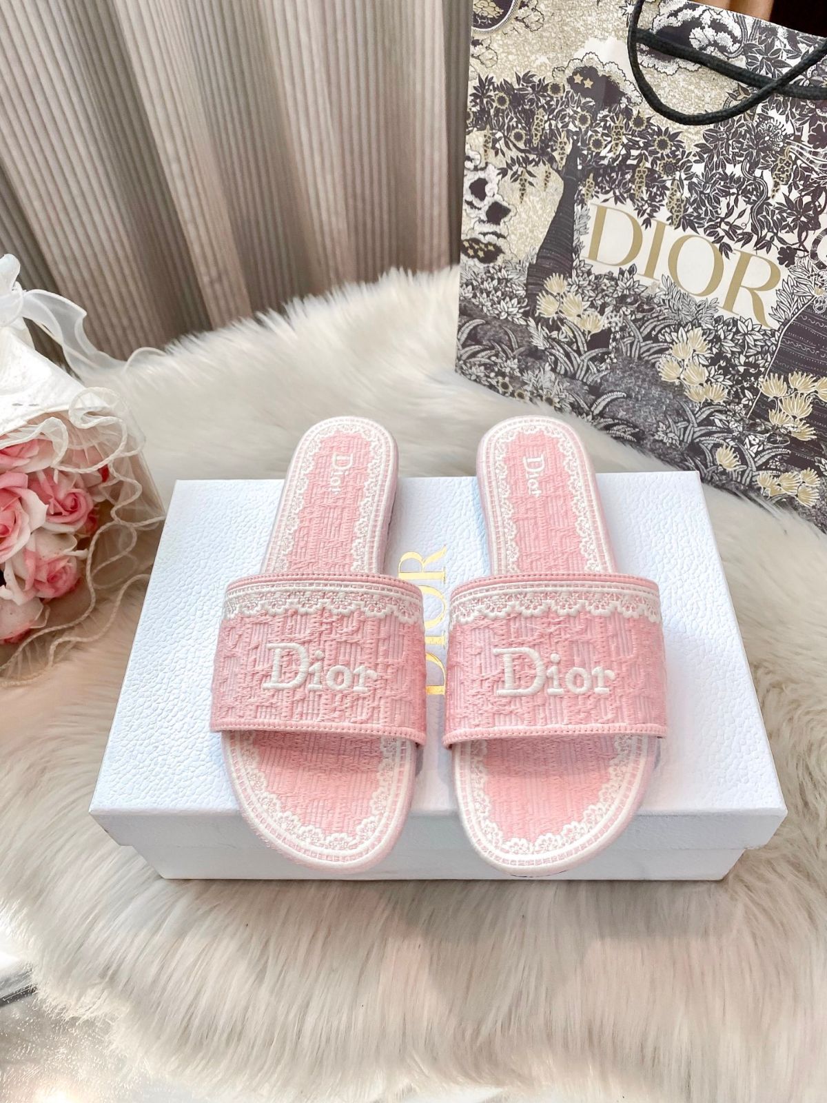【超極上美品】 美品 新品 Christian Dior クリスチャンディオール サンダル