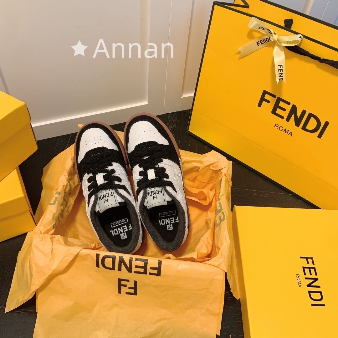 未使用品】最終値下げ 新品！新品 FENDI フェンディ スニーカー - メルカリ
