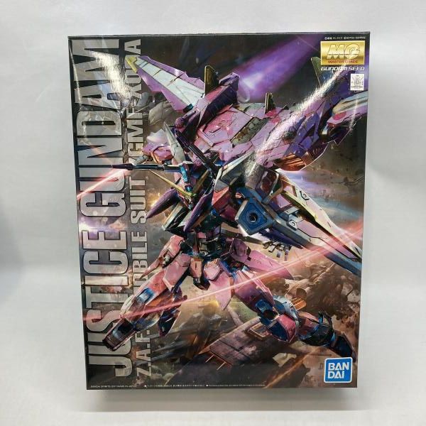 中古】ｶﾞﾝﾀﾞﾑ）バンダイ MG ZGMF-X09A ジャスティスガンダム 1/100