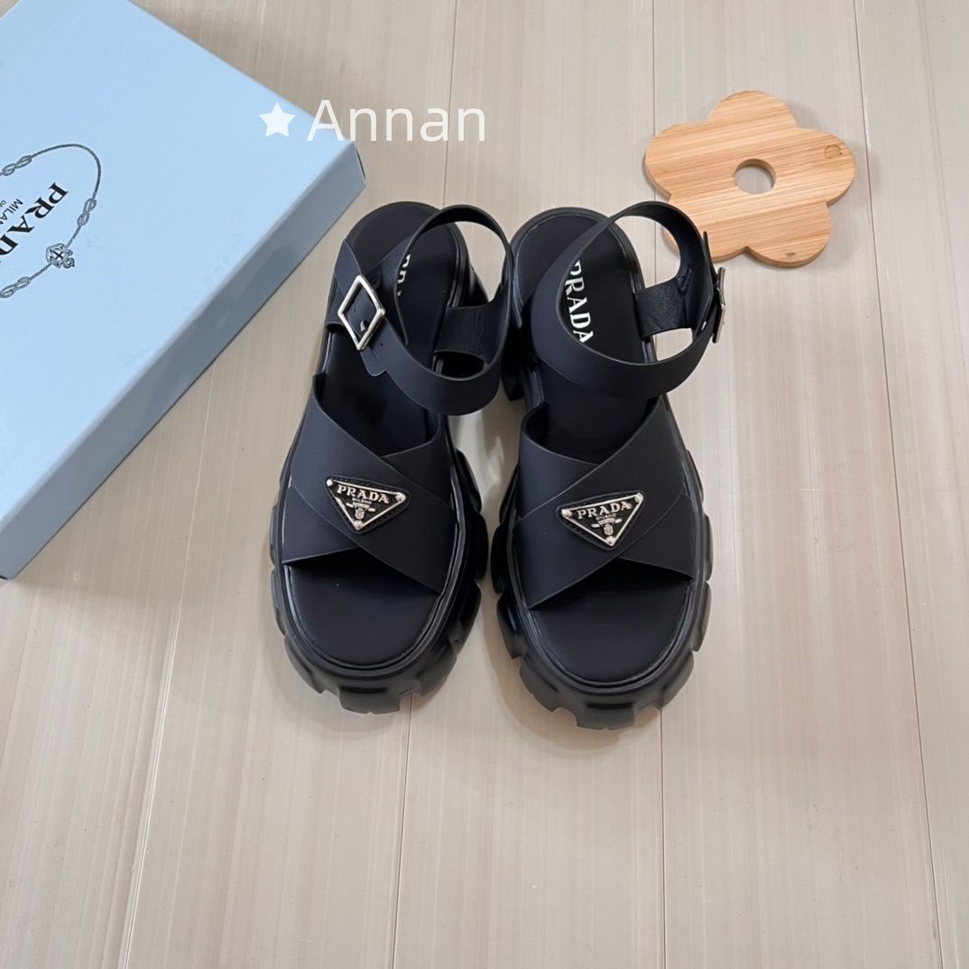 【未使用品】最終値下げ新品！新品 PRADA プラダ サンダル
