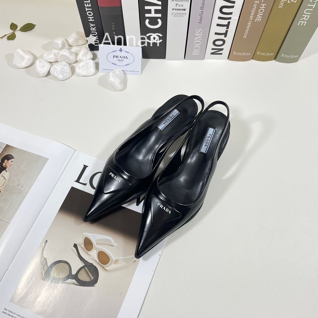 限界価格 超美品新品 PRADA プラダ ハイヒール レディース