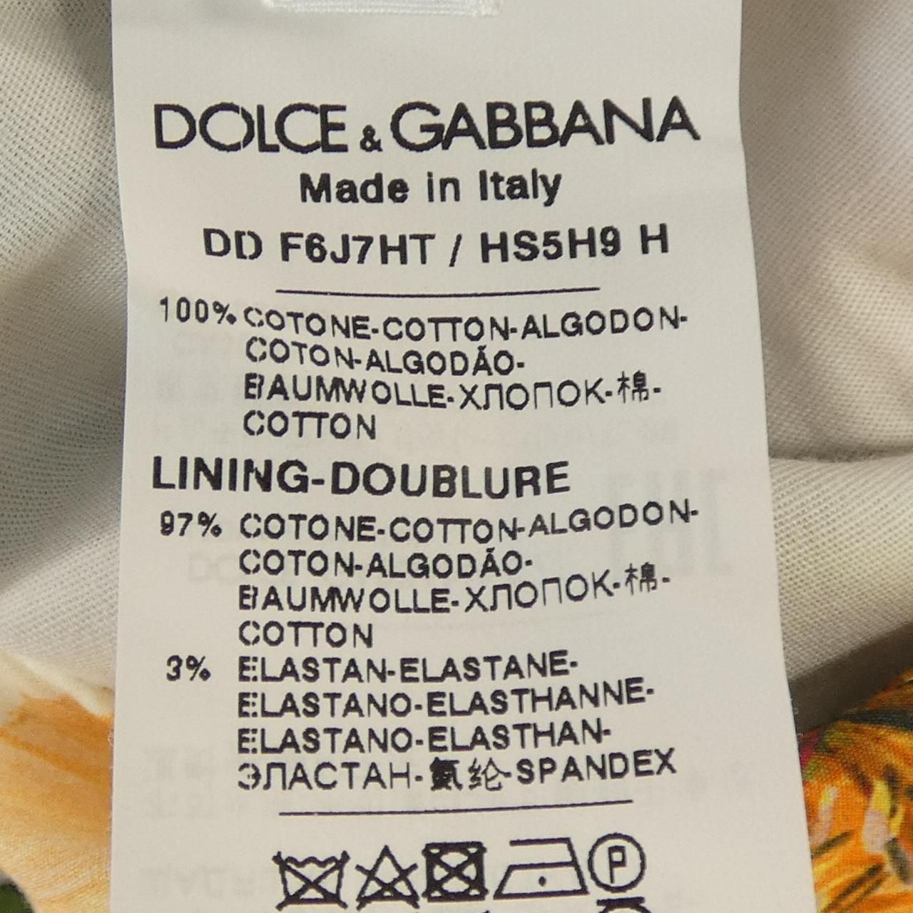 ドルチェアンドガッバーナ DOLCE&GABBANA ワンピース
