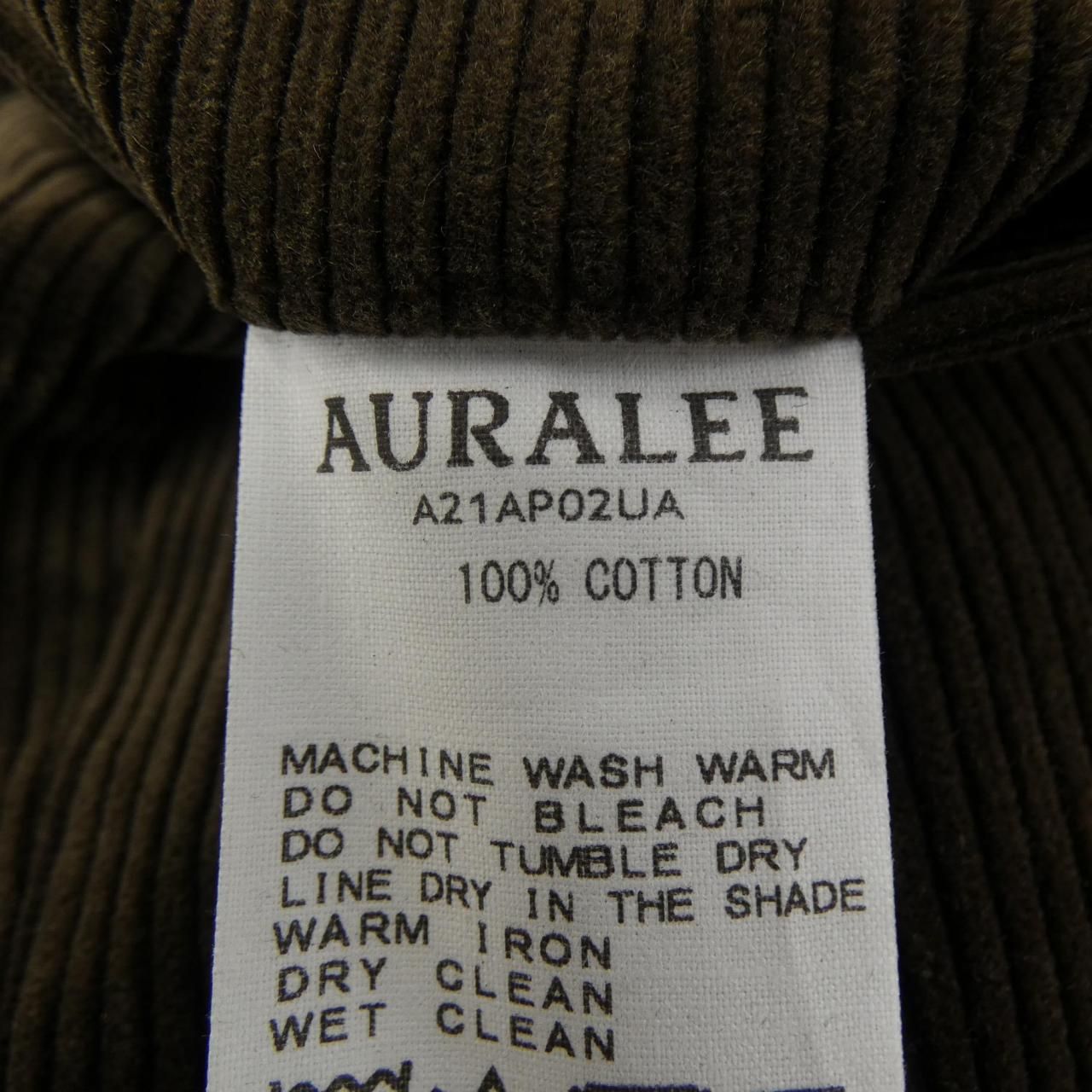 オーラリー AURALEE A21AP02UA パンツ - メルカリ