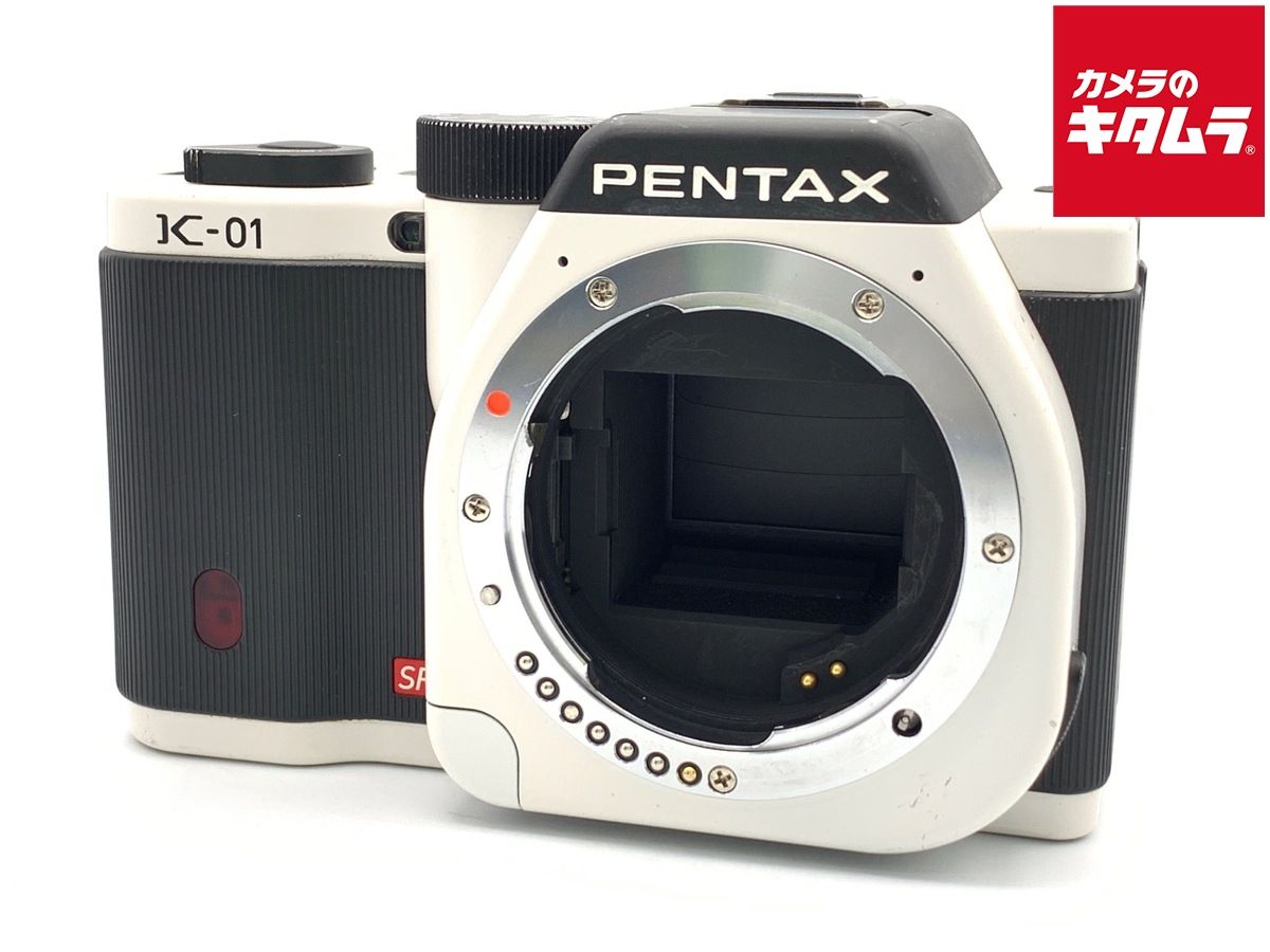 中古】 【並品】 ペンタックス K-01 ボディ ホワイト×ブラック - メルカリ