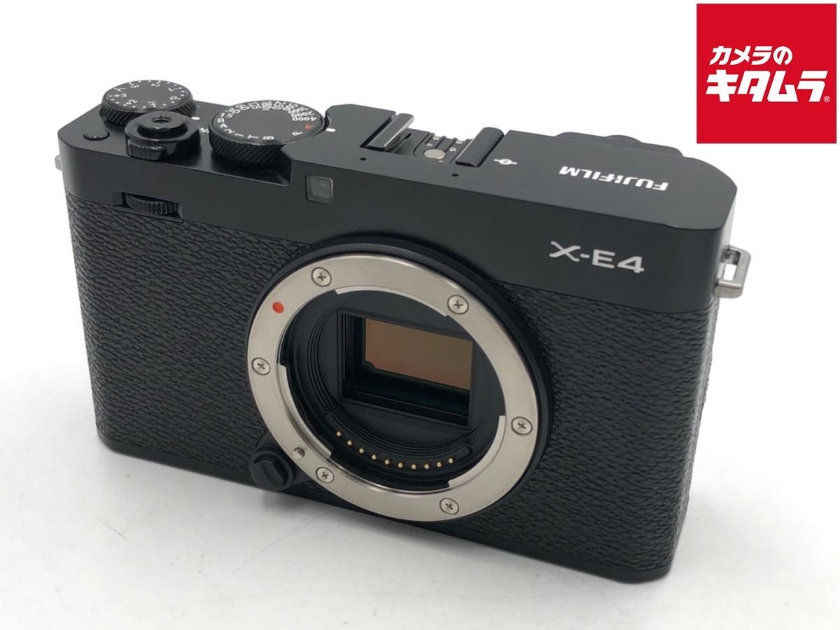 【中古】 【良品】 フジフイルム X-E4 ボディ ブラック