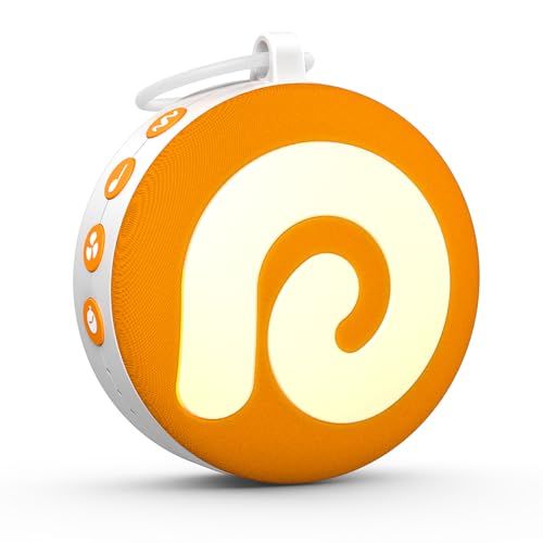 Dreamegg ホワイトノイズ マシン 赤ちゃん 寝かしつけ 21種の癒し音 ナイトライト搭載 OFFタイマー付 バッテリー内蔵 安全ロック機能 吊り下げリング 寝る BGM 泣き止む 胎内音 オルゴール 自然音 リラックス ベビー 出産祝 a4a544b7