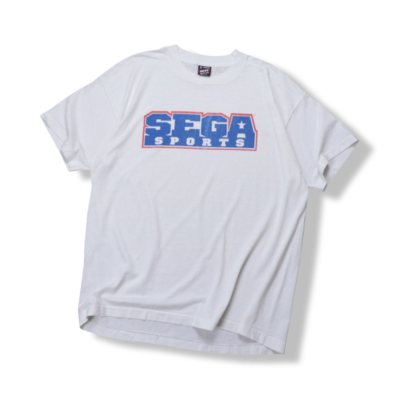 80s-90s SEGA SPORTS Corporate Logo T-Shirt 829