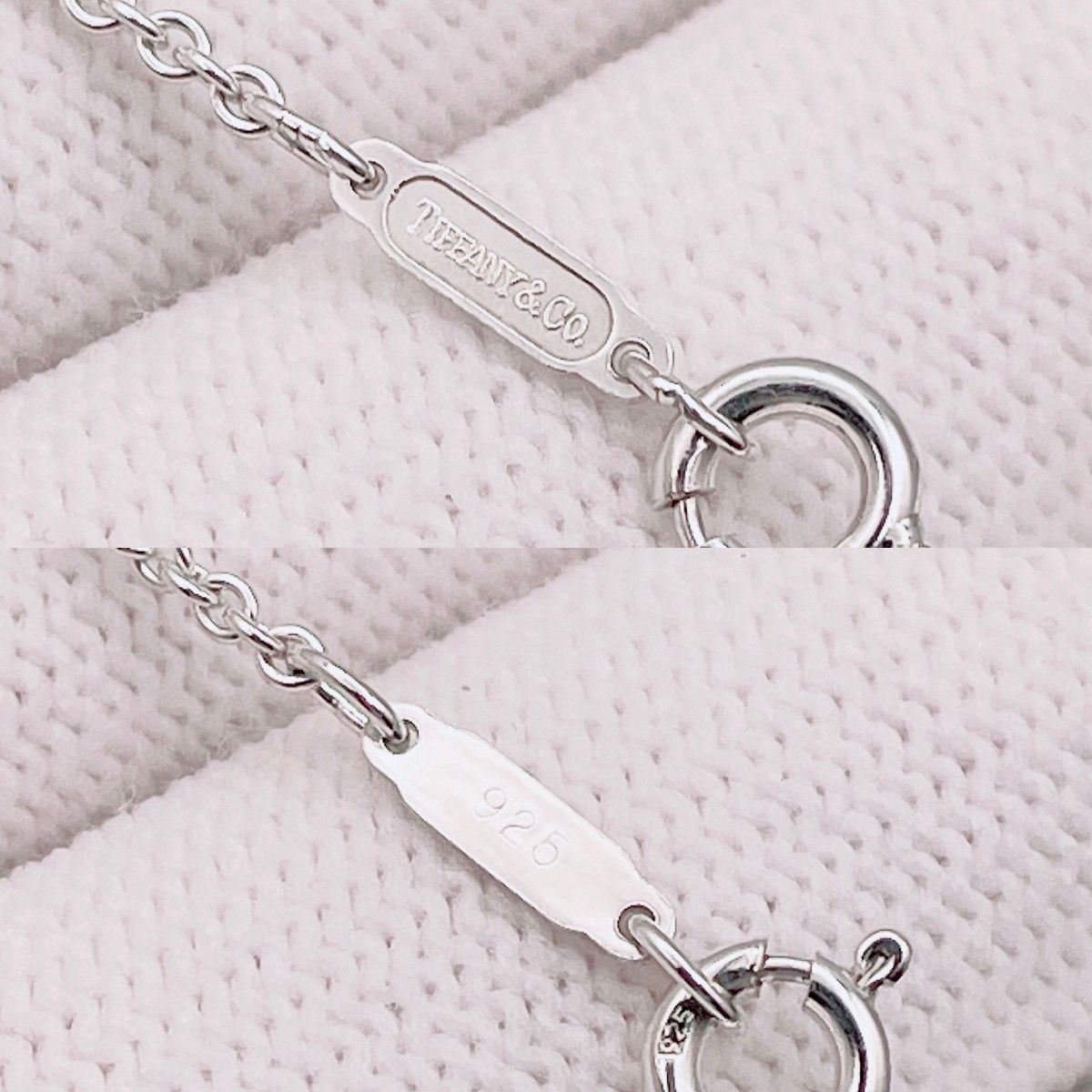 ◇ティファニー◇新品仕上済 Tiffany&Co. ツイスト ハート ネックレス