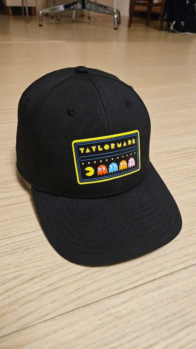TaylorMade Golf PAC-MAN コラボ スナップバック ゴルフキャップ ブラック