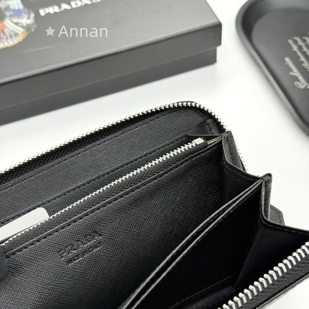 良品 PRADA プラダ 長財布 さいふ ウォレット 長財布 小銭入れ