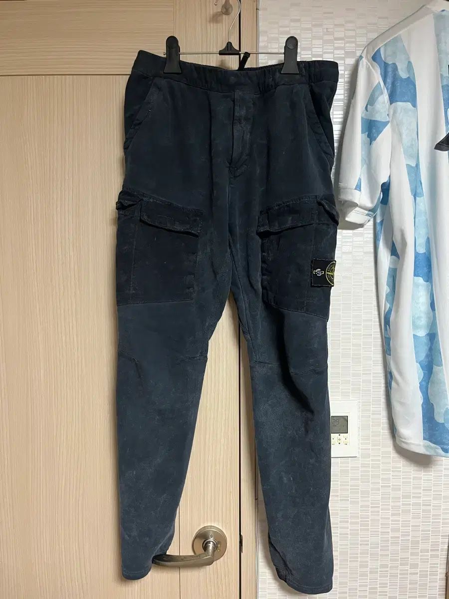 STONE ISLAND ストーンアイランド ウォッシュ プロ ストーン カーゴ ジョガーパンツ デパート購入