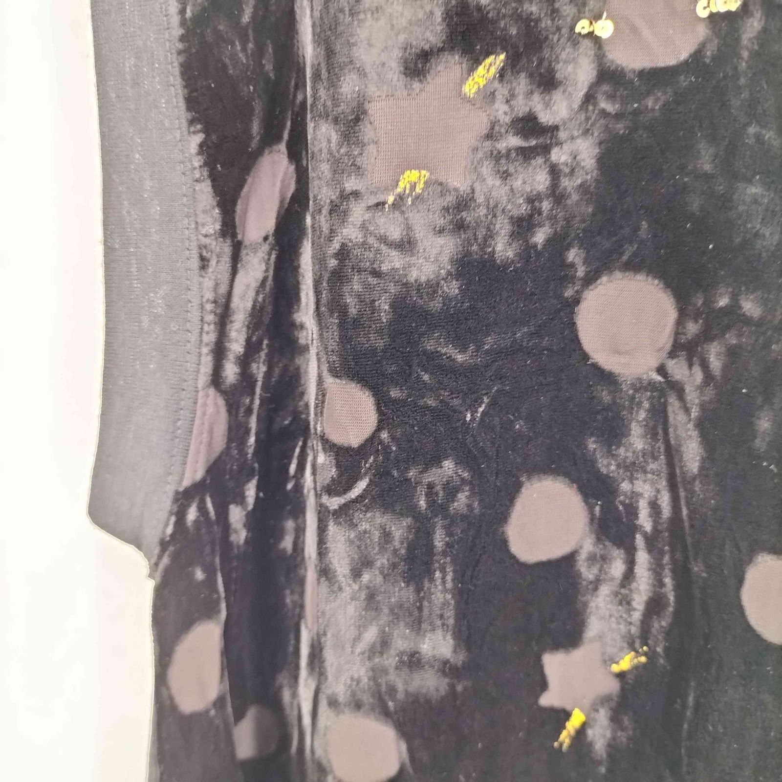 ツモリチサト TSUMORI CHISATO ドット スター シルク レース