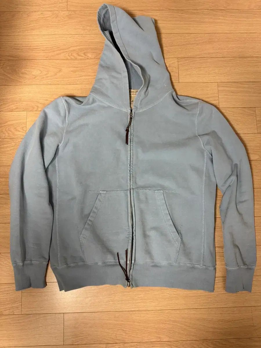 (XXL) レミレリーフ sp フィニッシュ フード ジップアップ スカイブルー