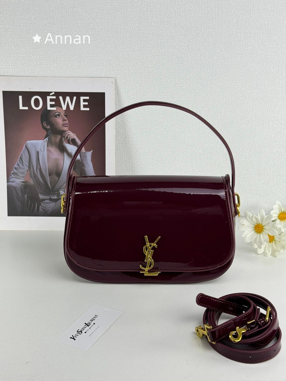 【未使用品】最終値下げ送料無料 送料無料レディース YSL Yves Saint Laurent イヴサンローラン ショルダーバッグ