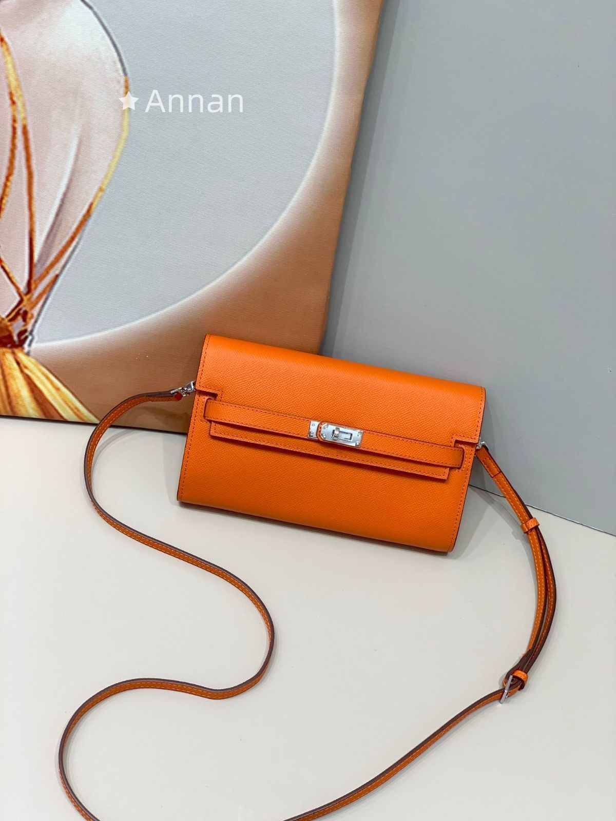 極美品 エルメス HERMES ショルダーバッグ ケリーバッグ