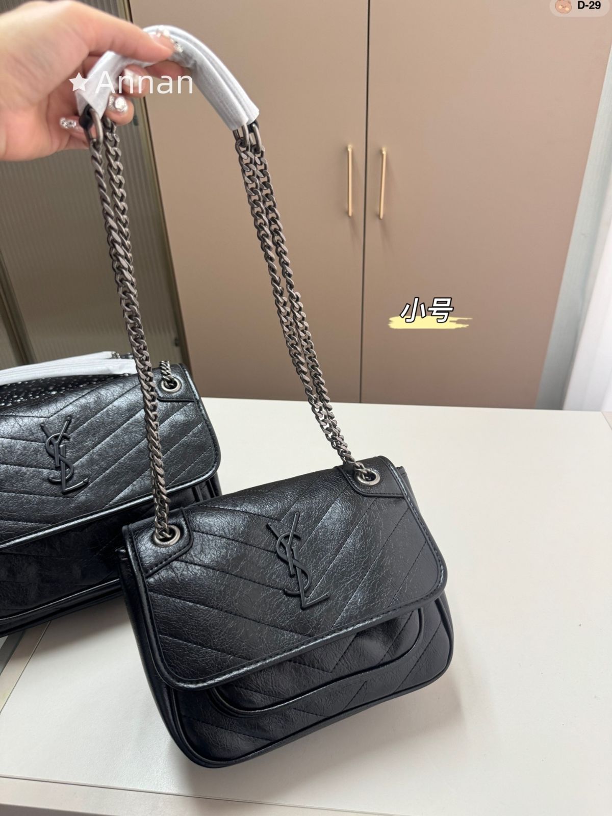 【限定】送料無料超美品レディース YSL Yves Saint Laurent イヴサンローラン ショルダーバッグ