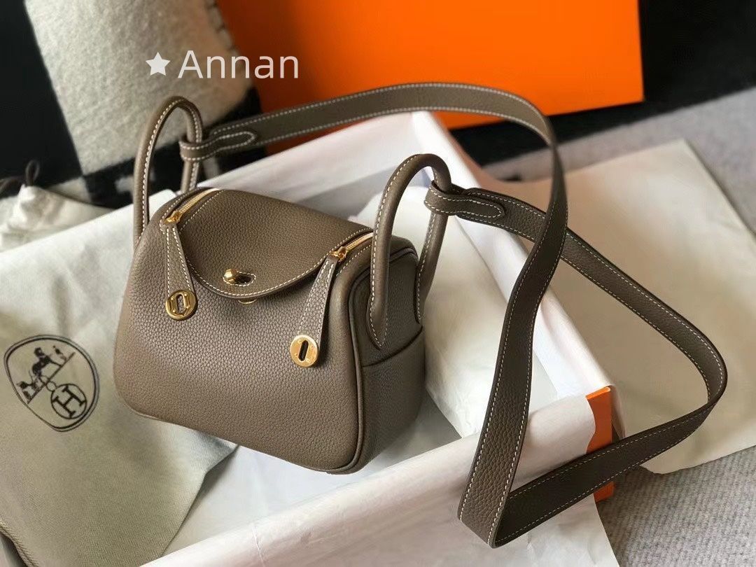 超希少 送料無料 ショルダーバッグ HERMES エルメス リンディ19