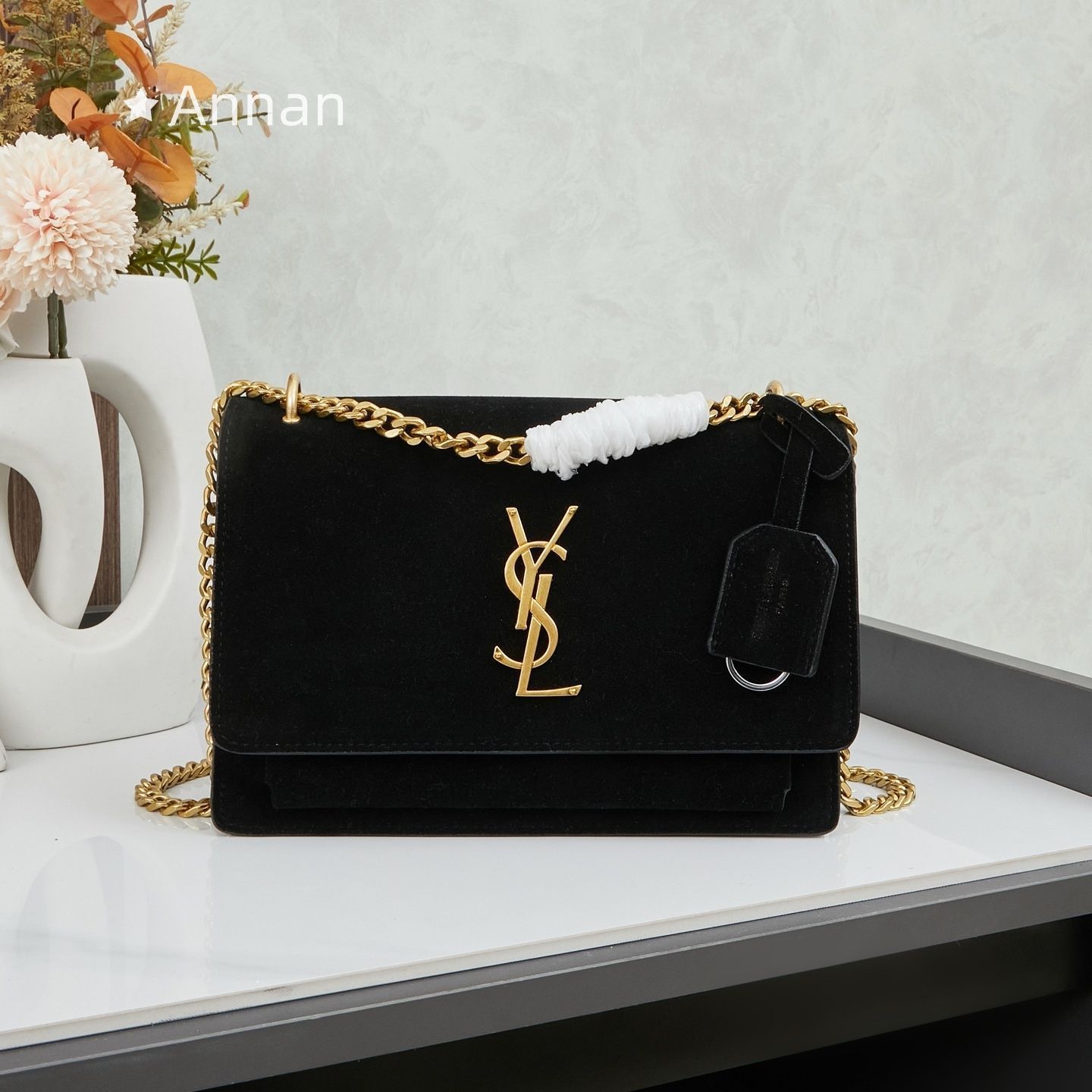 【限定】送料無料 超美品レディース YSL Yves Saint Laurent イヴサンローラン ショルダーバッグ
