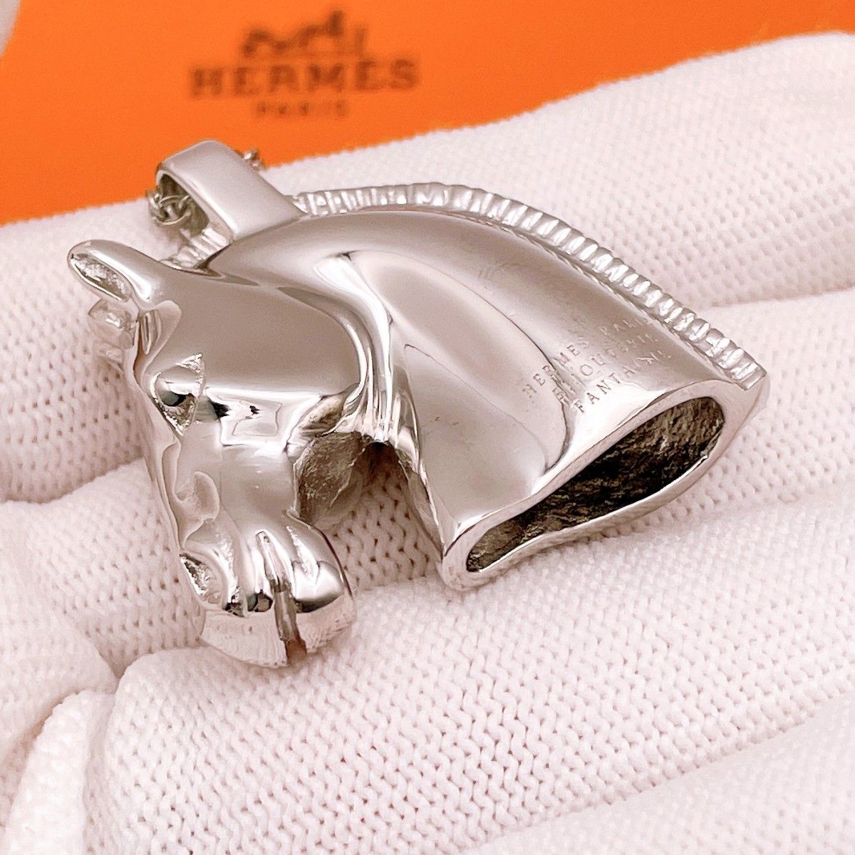 ◇エルメス◇新品仕上済 HERMES シュバル ホース ホースヘッド