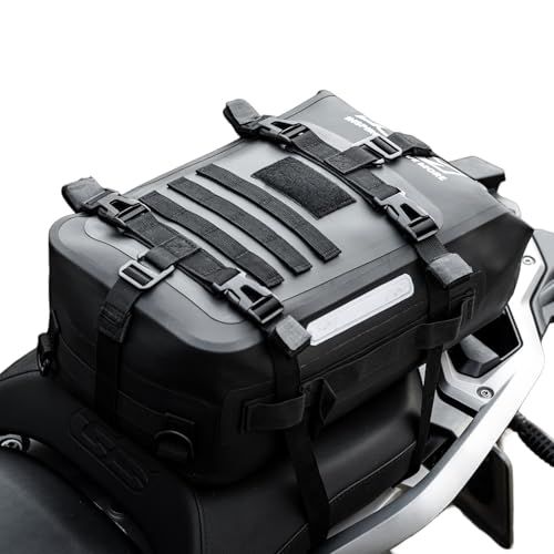ILM バイクシートバッグ 16L 完全防水 4WAY多機能 ツーリングバッグ リュック 持ち運び便利 取り付け簡単 BL03as e717c225