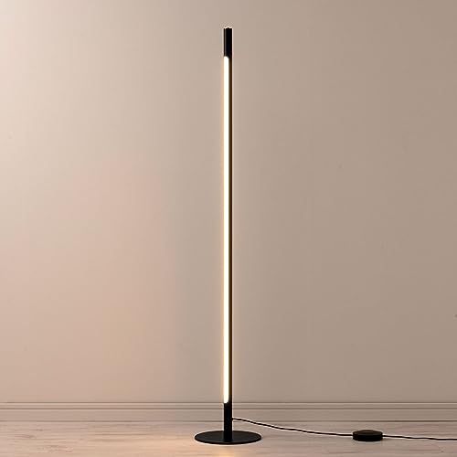 ぼん家具 フロアライト リモコン付き led スタンドライト 間接照明 フロアスタンド 調光調色 フットスイッチ 電気スタンド ブラックmt 5e524bed