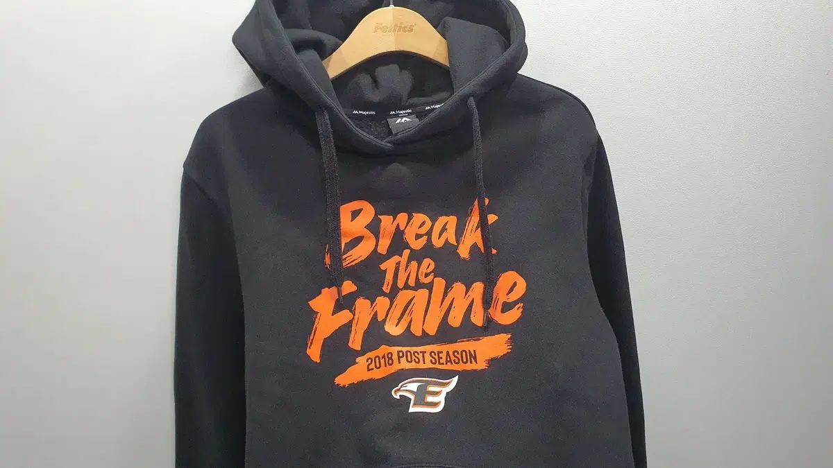 マジェスティック ハンファ・イーグルス ポストシーズン フードTシャツ 90サイズ