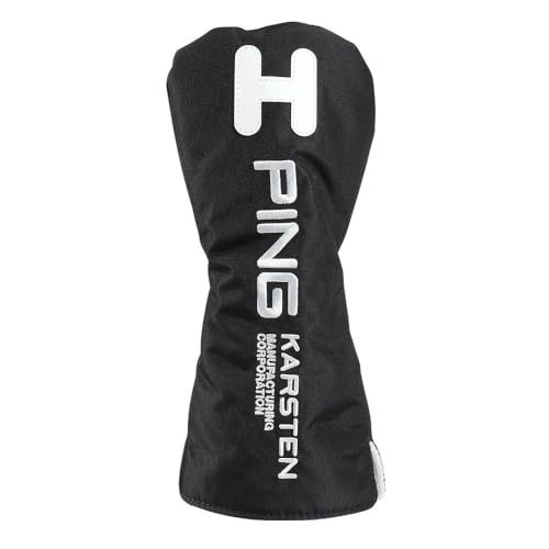 ピン（PING） ゴルフ アリゾナカジュアル ヘッドカバー ハイブリッド用 HC-U2503 38240-07 BK（ブラック/ＦＦ/Men's）ys