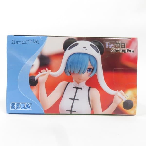 中古 未開封品 Yumemirize Re:ゼロから始める異世界生活 レム 大熊猫