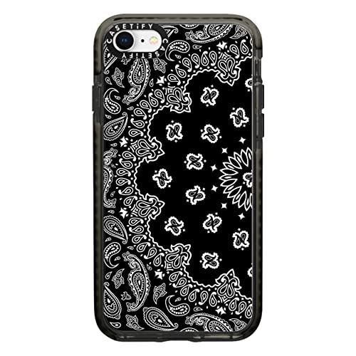 CASETiFY インパクトケース iPhone SE (2020/2022) and iPhone 8/7 - Bandana Paisley - クリア ブラックi dd92c912 7,154円