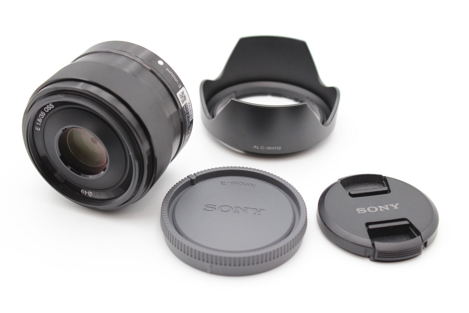 ≪極上品≫ ソニー E 35mm F1.8 OSS SEL35F18 レンズ #20260708-0072