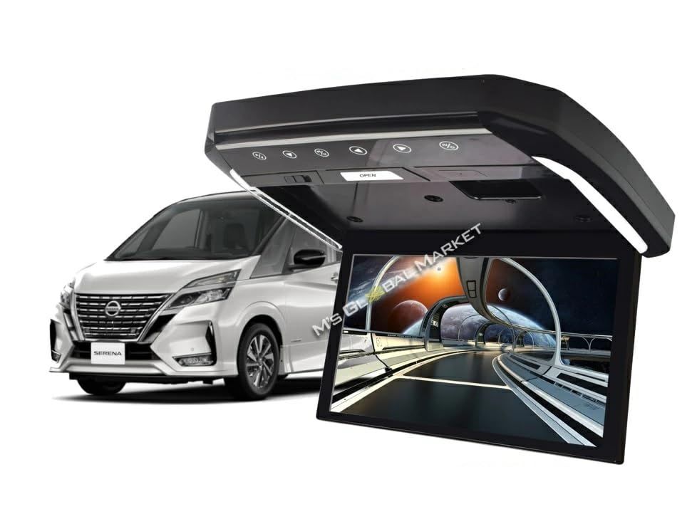 27セレナ フリップダウンモニター 13.3インチ ニッサン 各車種専用取付キット付属 M's GLOBAL MARKETts 35,796円