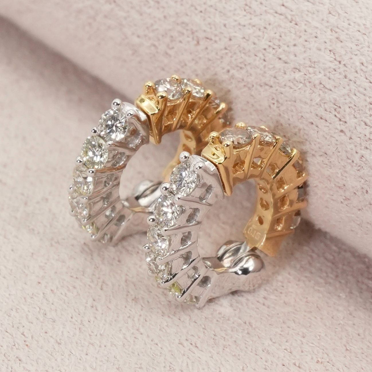 美品 GSTV K18 ダイヤ 0.62ct ピアリング/25-3137 68,090円