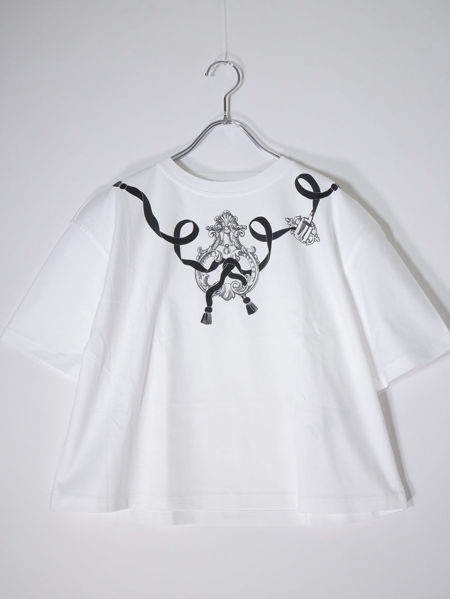 HERMESエルメス 2026SS カルトゥッシュ フェロヌリー Tシャツ6E4638DC