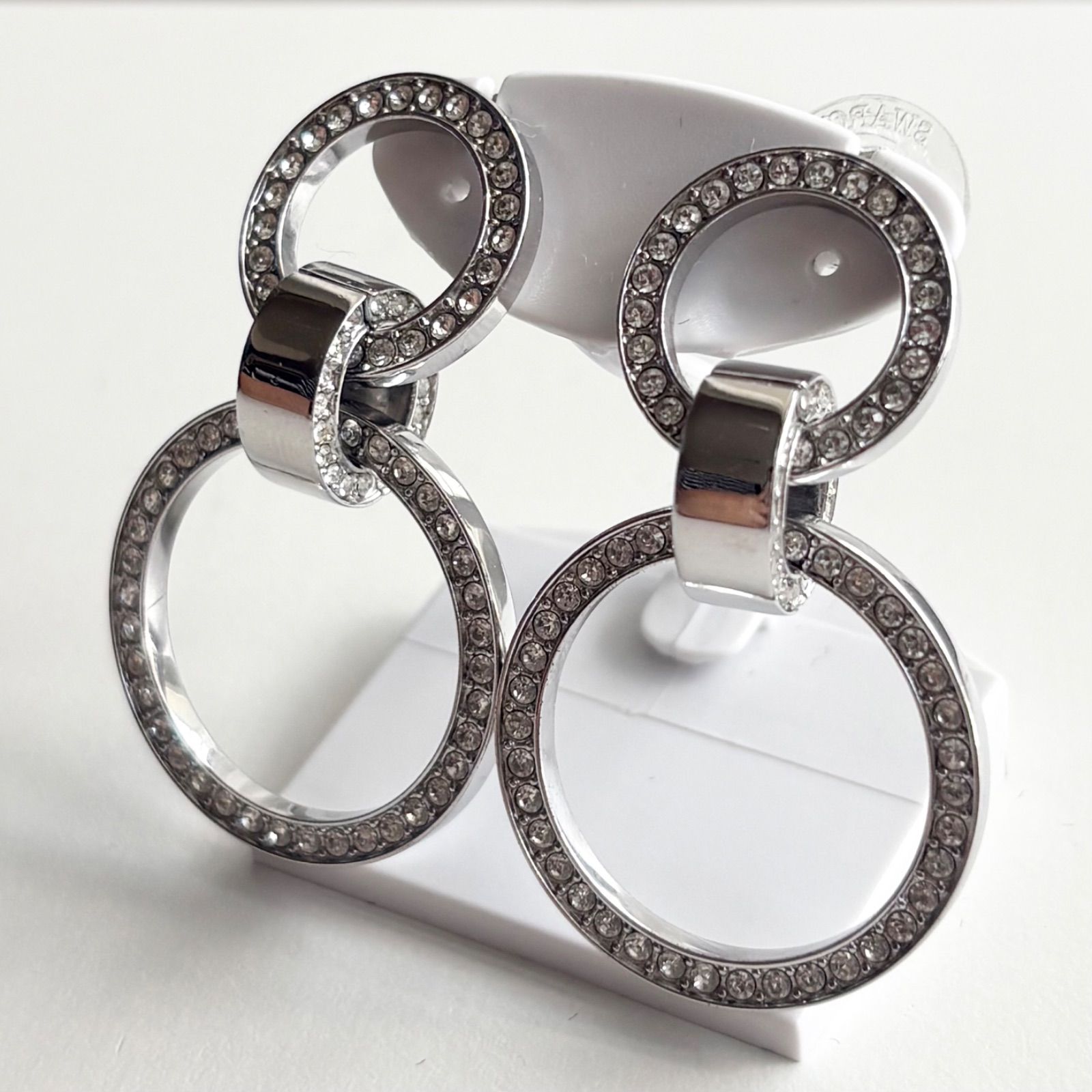 SWAROVSKI スワロフスキー Dextera フープピアス ピアス - メルカリ
