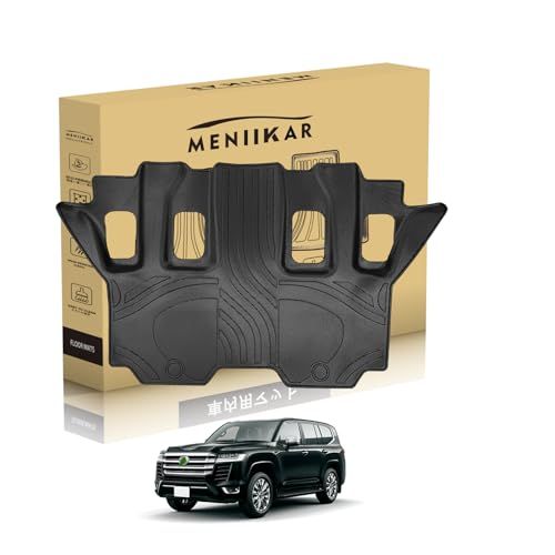 トヨタ ランドクルーザー 300系専用のフロアマット7人乗りバージョン。3Dカーマットが防水・防滑・防汚でTPE素材製。トヨタ ランドクルーザー 300系に最適化されたカスタム設計。 (7人乗り-3列目フロアマット)ts