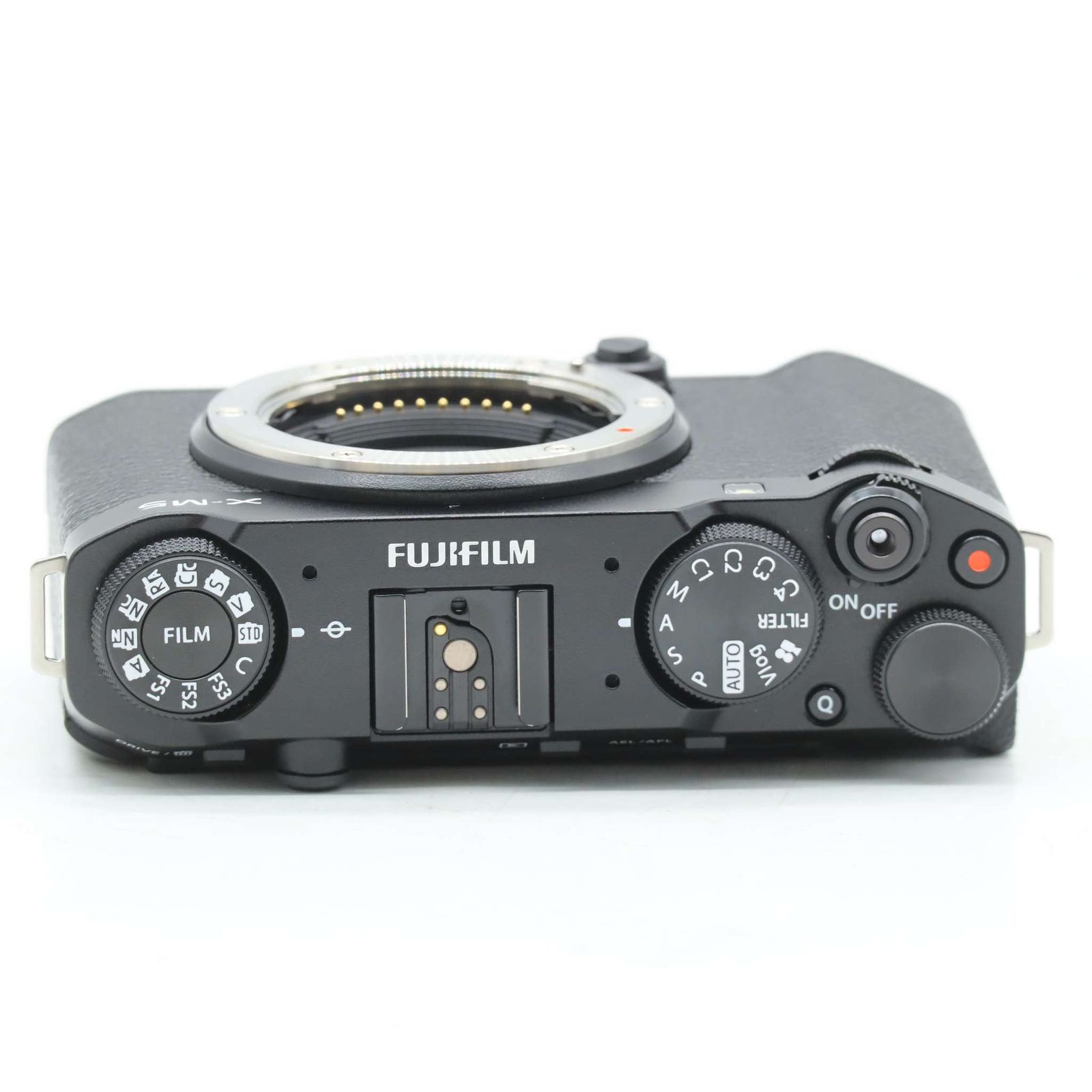 ショット数2889回 FUJIFILM X-M5ボディ ブラック 日英二言語モデル