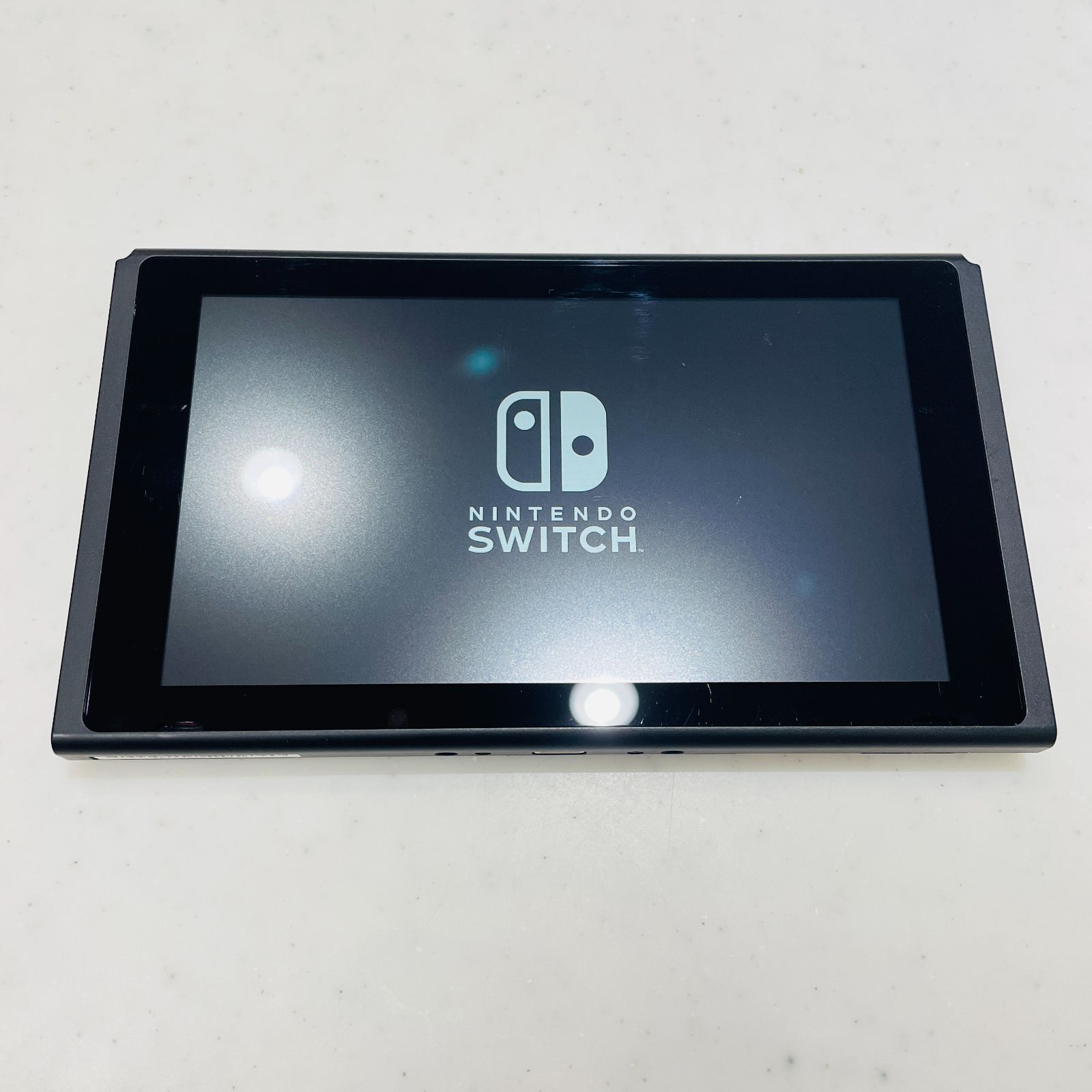 箱付 Nintendo Switch ネオンブルー ネオンレッド 旧型 初期型 背面
